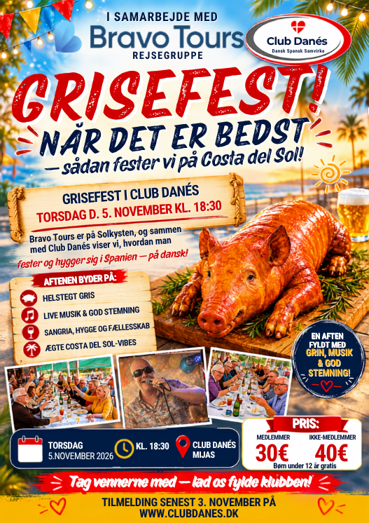 Grisefest 5. november 2026