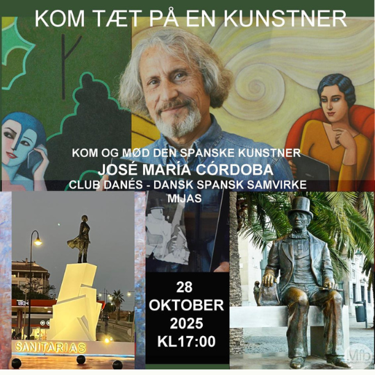 Foredrag Jose Maria Cordoba, 28. oktober 2025 kl. 17