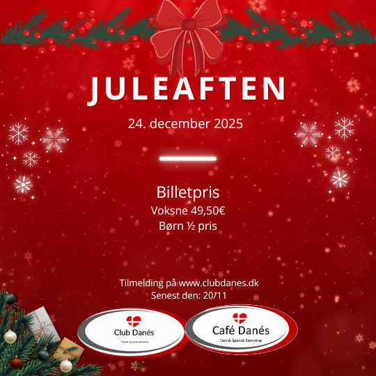 Juleaften i Club Danes, 24. december 2025