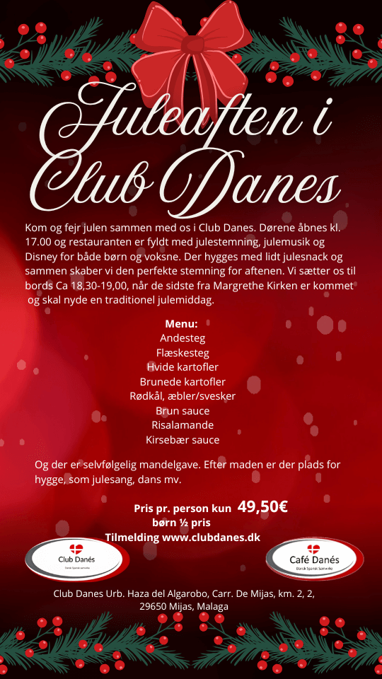 Juleaften Club Danes