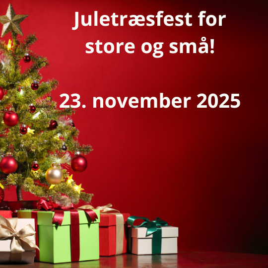 Juletræsfest for store og små, 23. november  2025